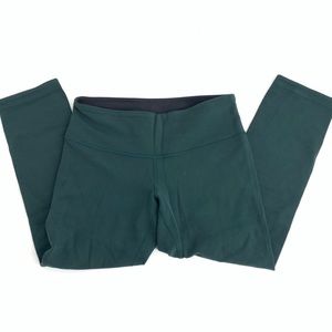LULULEMON Fuel Green Wunder Under Crop Legging 6